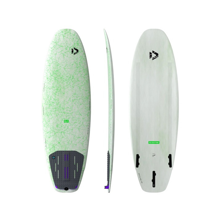 Kite surf board Duotone Whip SLS 2027 lime-green/white