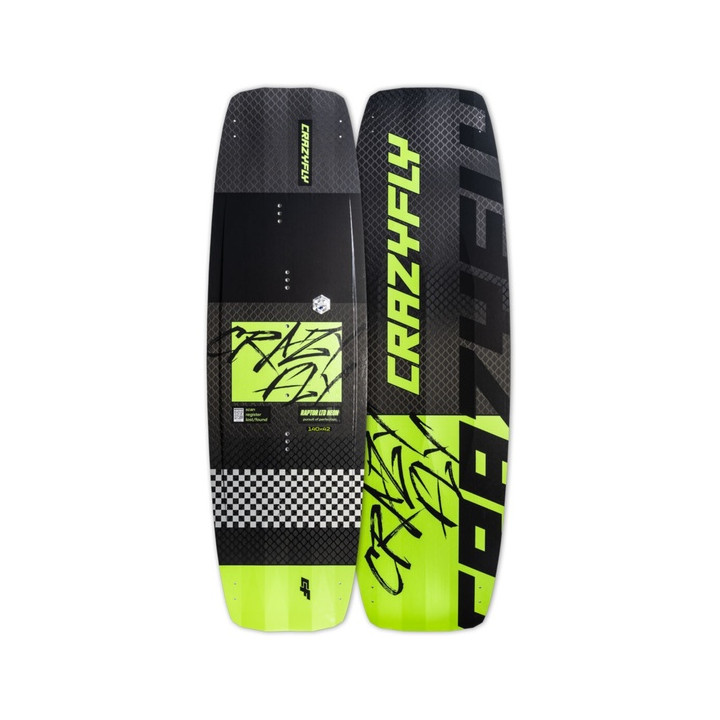 Twintip kiteboard CrazyFly Raptor LTD Neon 2026