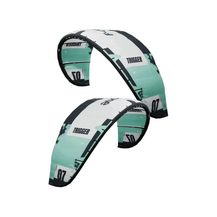 Kite F-ONE TRIGGER V2 TEC 2025 black / mint