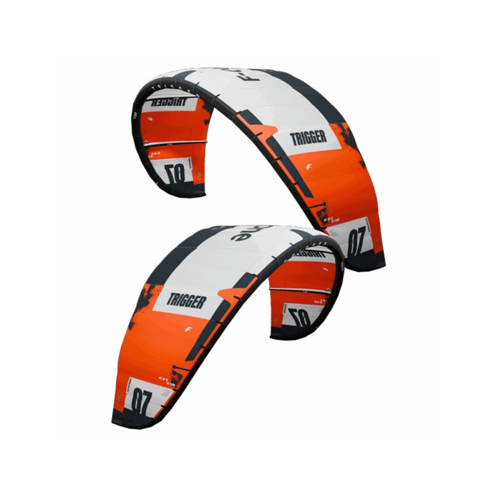 Kite F-ONE TRIGGER V2 TEC 2025 black / flame