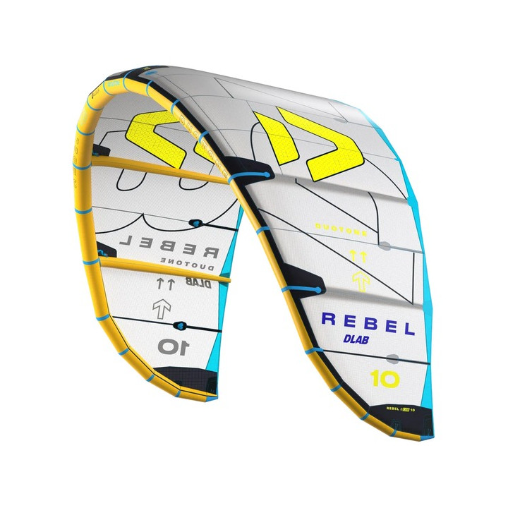 Kite Duotone Rebel D/LAB 2025 grey/lime