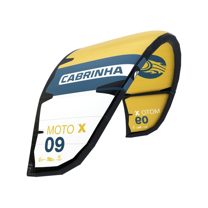Kite Cabrinha Moto_X 2024 royal blue / veuve cliquot yellow