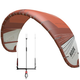 PLKB Hook V4 Orange + Compass Bar LEI M - kitesurfing set