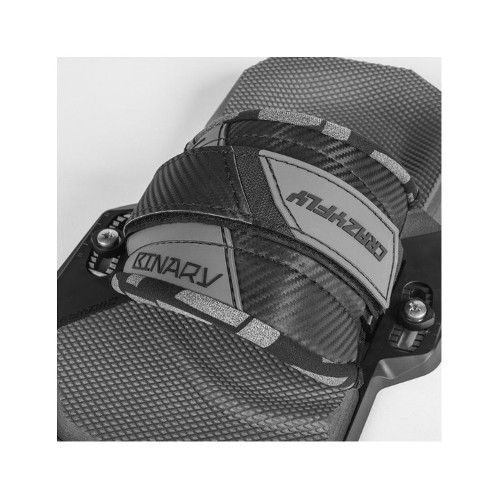 Bindings, pads and straps CrazyFly Binary III