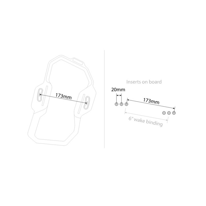 Bindings, pads and straps CrazyFly Binary III