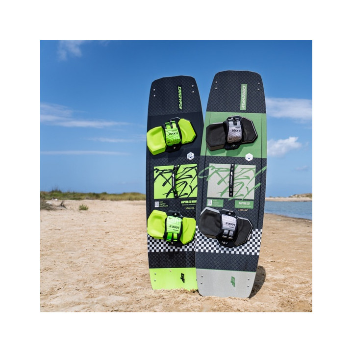 Bindings, pads and straps CrazyFly Lock II Green