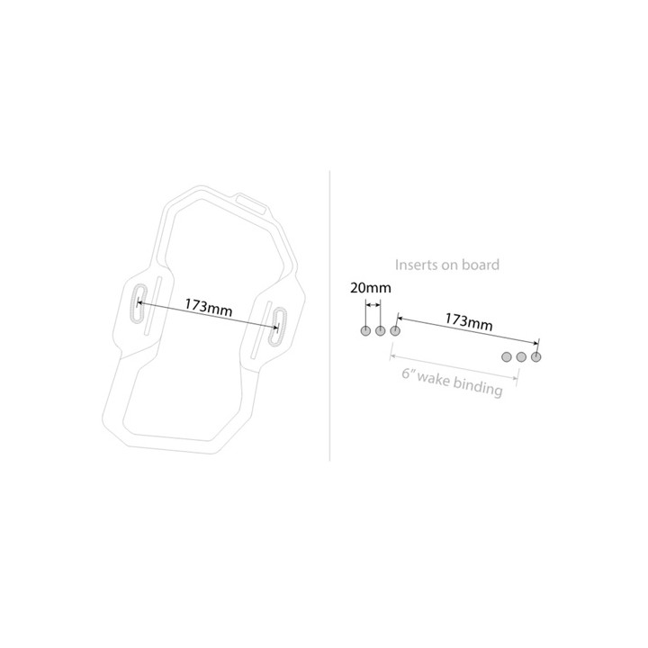 Bindings, pads and straps CrazyFly Lock II Green
