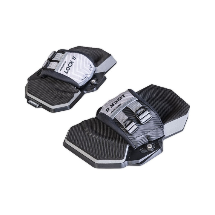 Bindings, pads and straps CrazyFly Lock II Black