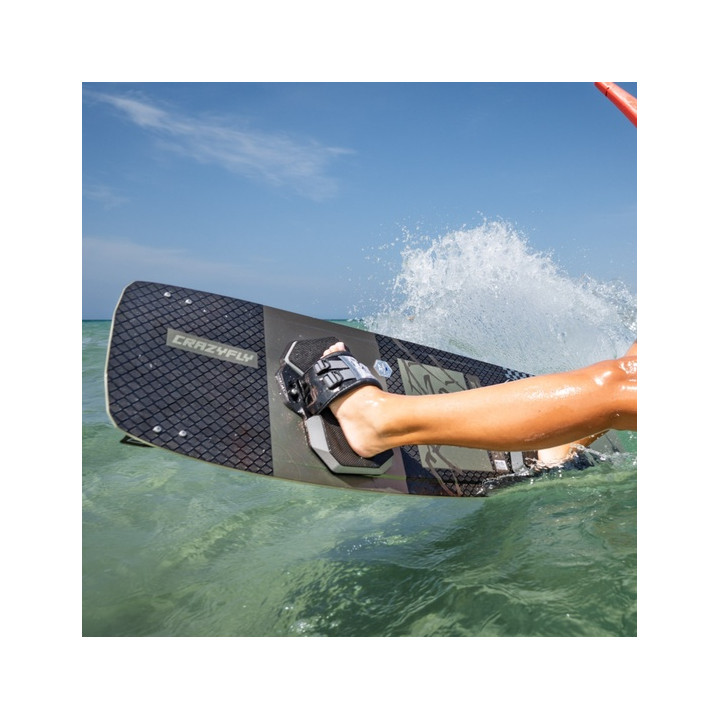 Bindings, pads and straps CrazyFly Lock II Black