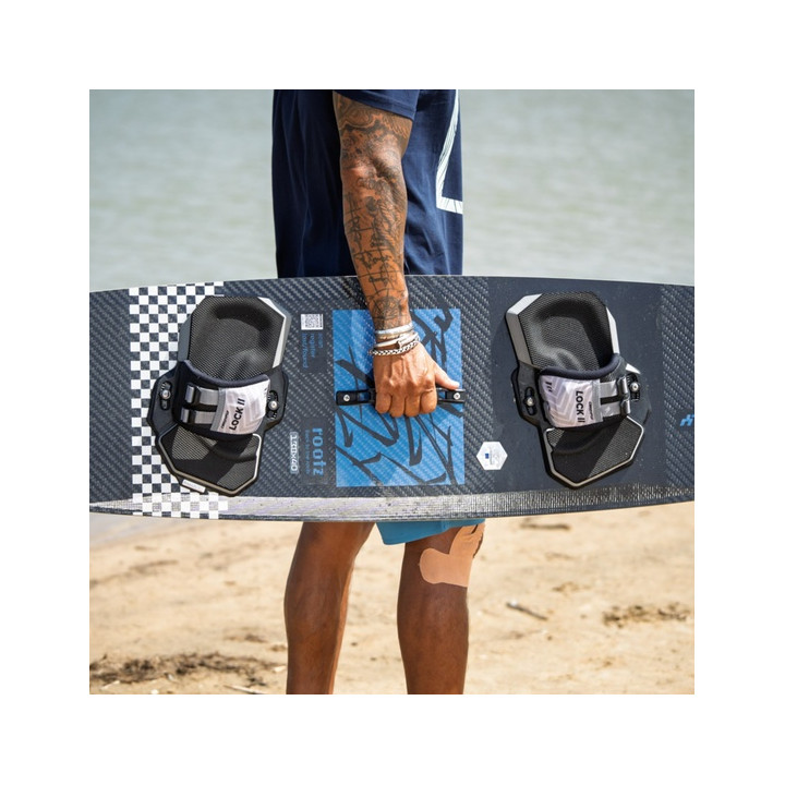 Bindings, pads and straps CrazyFly Lock II Black