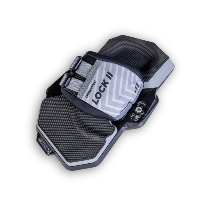 Bindings, pads and straps CrazyFly Lock II Black