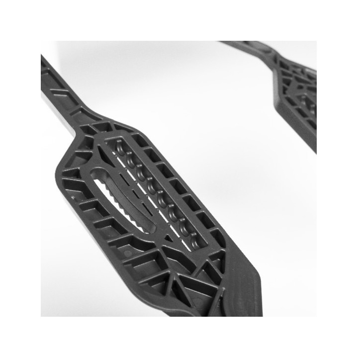 Bindings, pads and straps CrazyFly Lock II Black