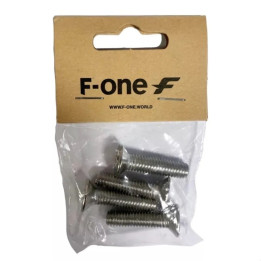 F-ONE Foil Screws set M6 - 25mm tapered head (A4 - T30 torx) x4