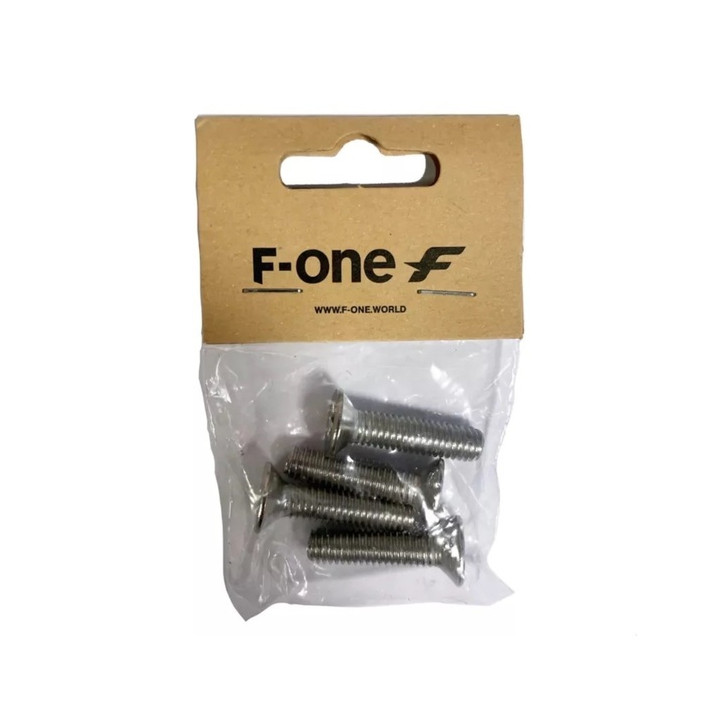 F-ONE Foil Screws set M6 - 25mm tapered head (A4 - T30 torx) x4