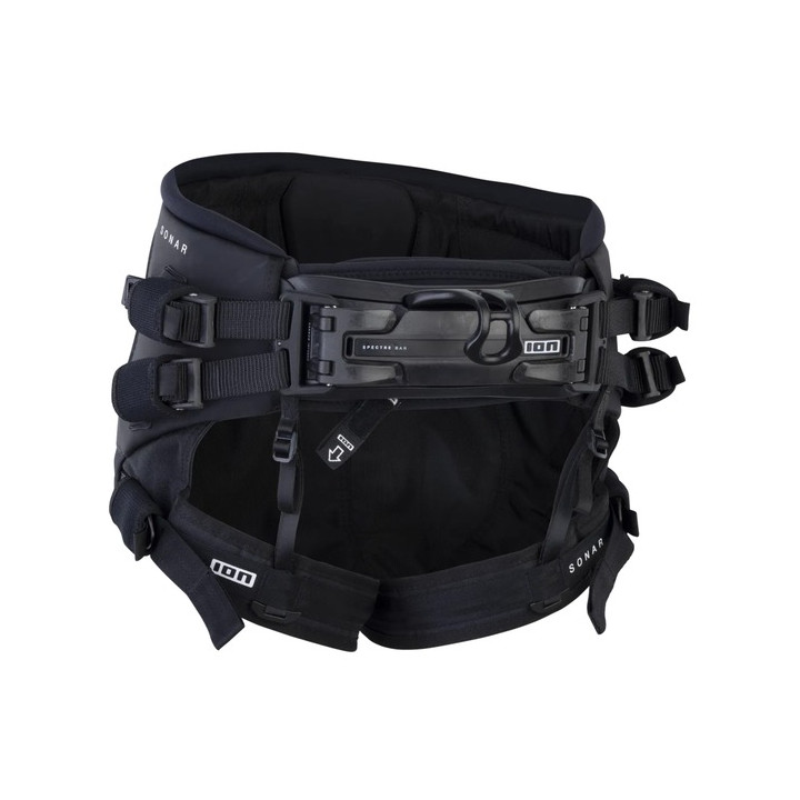 Mens harness ION Seat Kite Sonar Foil Black