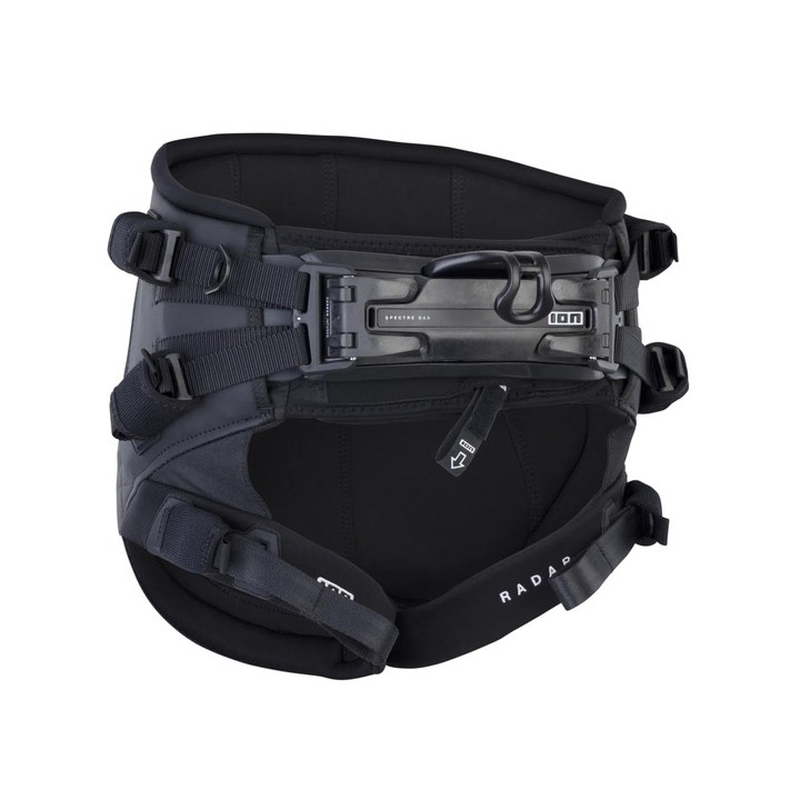 Mens harness ION Seat Kite Radar Black
