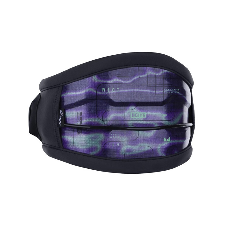 Mens harness ION Kite Waist Riot Curv Tanzanite-Flash