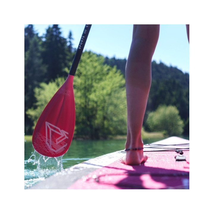 SUP Paddle Aqua Marina SPORTS III CORAL 3-piece