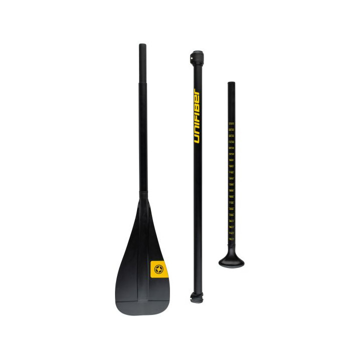 SUP Paddle Unifiber Core Aluminium 3 pc 165-215 cm