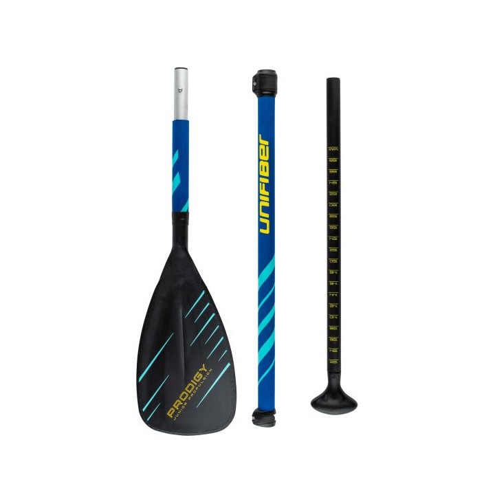 SUP Paddle Unifiber Prodigy Aluminium 3pc 130-170 cm