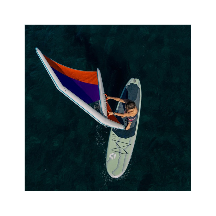 Inflatable windSUP board Duotone Alfa WS Air 11'0 - package with paddle