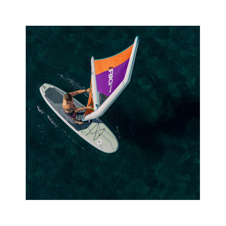 Inflatable windSUP board Duotone Alfa WS Air 11'0 - package with paddle