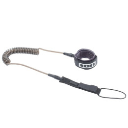 SUP Board leash ION Tec Coiled Ankle black