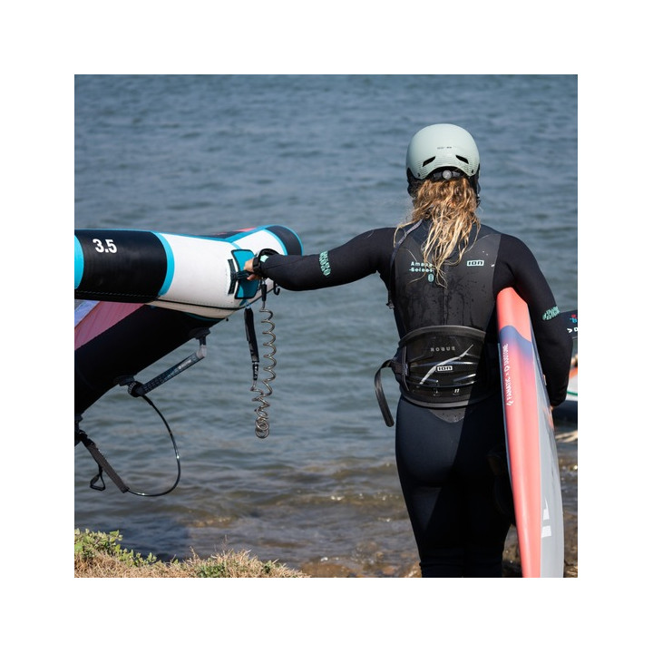 Wing leash ION Core Coiled Wrist black 5'5
