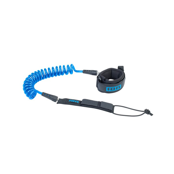 Wing leash ION Leash Wing Core Coiled Wrist 4' Blue
