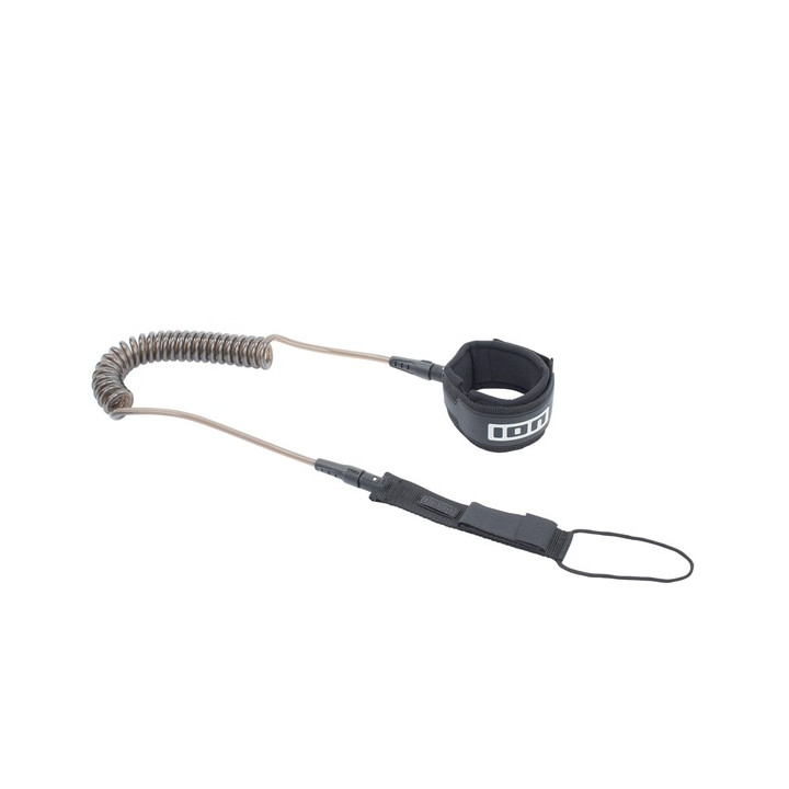 SUP Board leash ION Core Coiled Ankle black