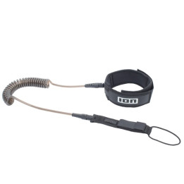 SUP Board leash ION Core Coiled Knee black