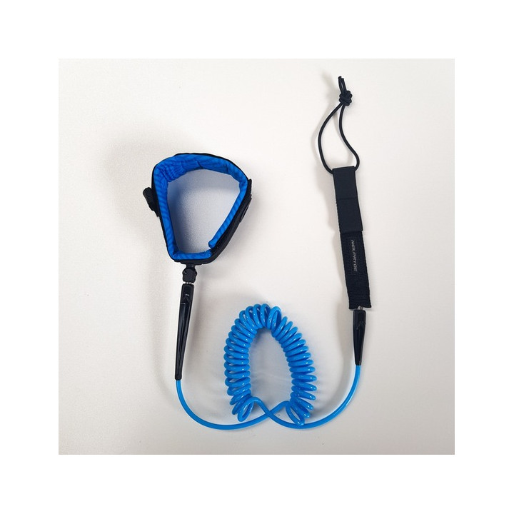 Board leash NeilPryde Race Coiled Blue 10'
