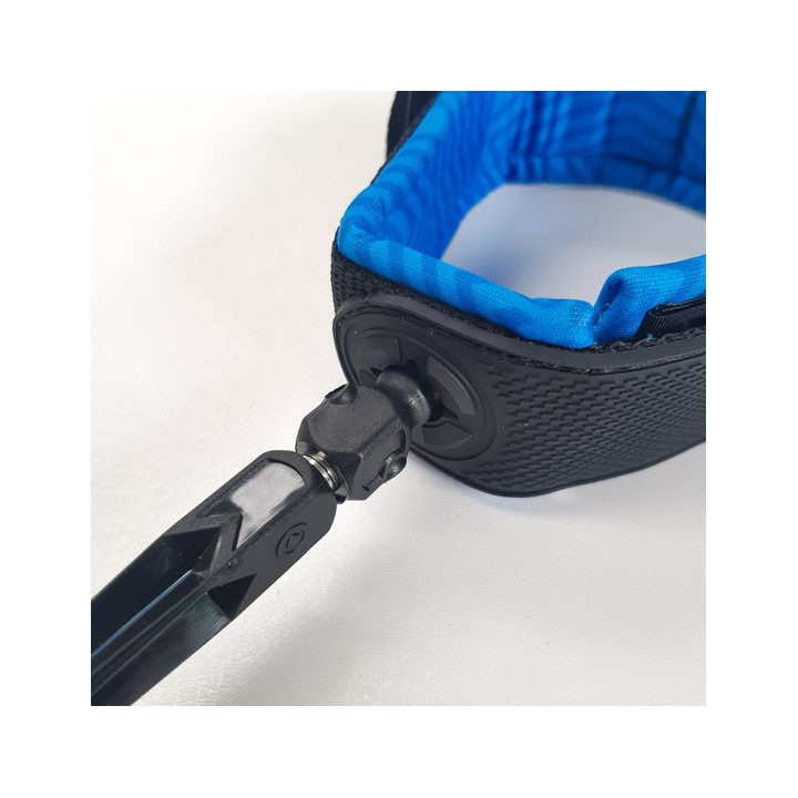 Board leash NeilPryde Race Coiled Blue 10'