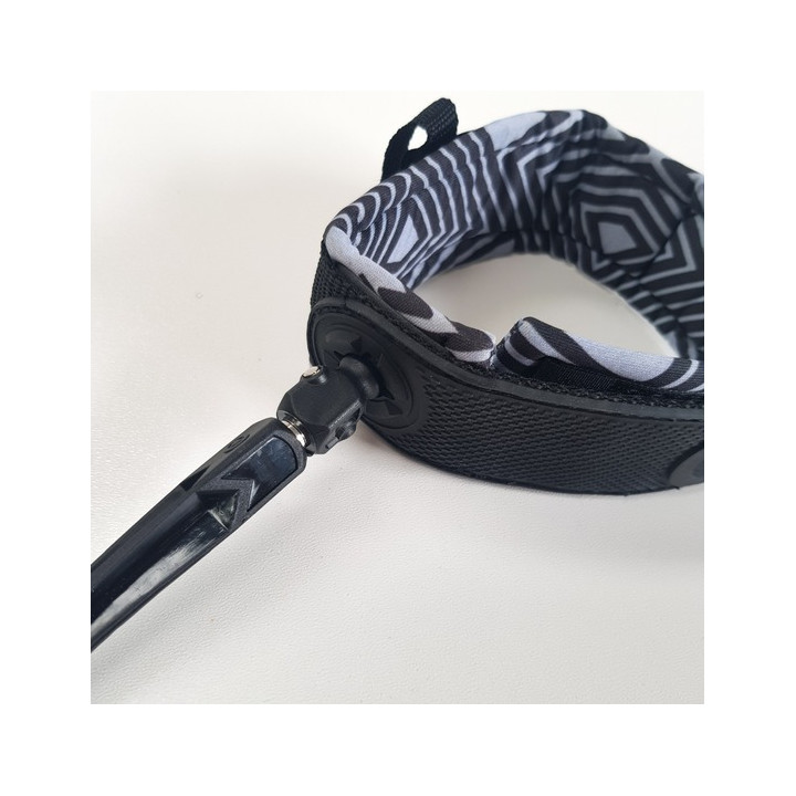 Board leash NeilPryde Race Coiled Black 10'