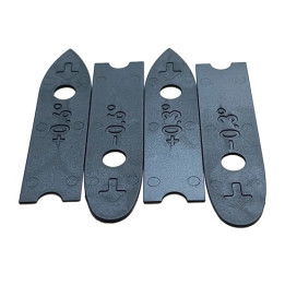 Set of rear wing adjustment shims Duotone (-0.6 to +0.6 degrees)