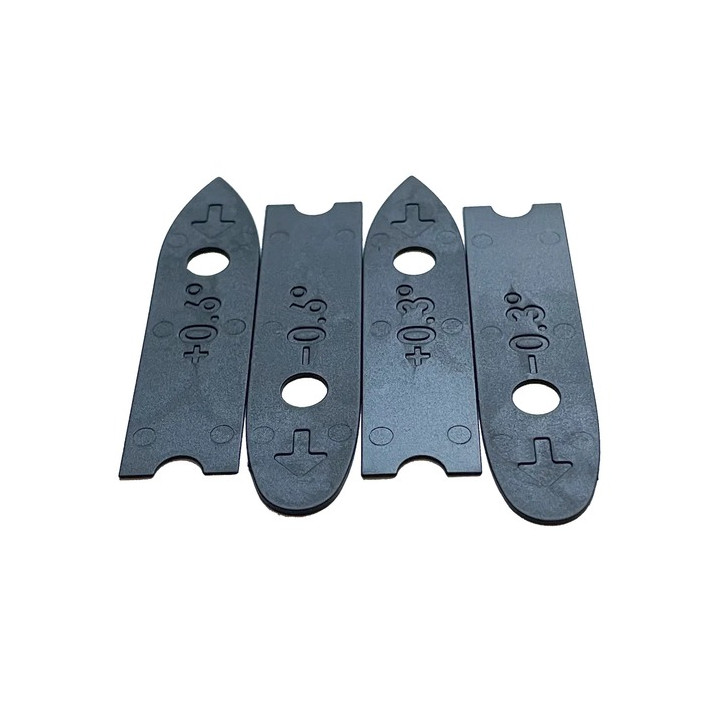 Set of rear wing adjustment shims Duotone (-0.6 to +0.6 degrees)