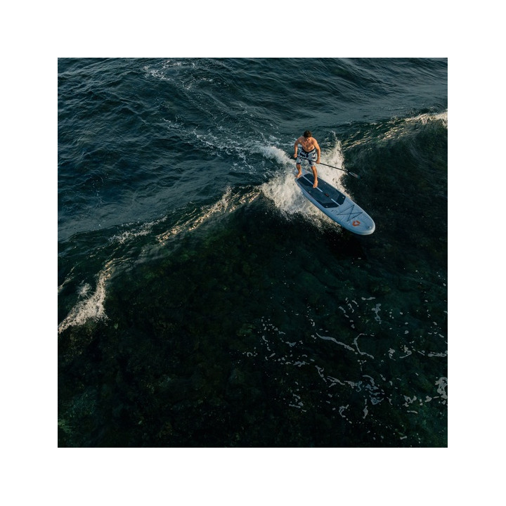 Inflatable SUP board Duotone Flow Air SLS 10'4 - package with paddle