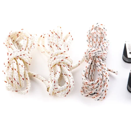 UNIFIBER Race Adjustable Outhaul System Rope Set &  Pulleys UF053010024