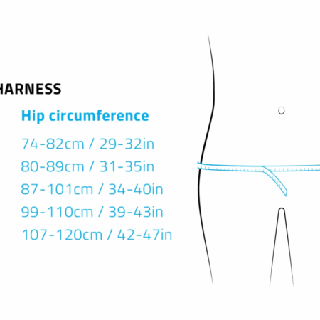 UNIFIBER Sedeči trapez Unifiber Freeride Harness UF059020040