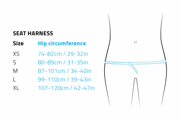 UNIFIBER Sedeči trapez Unifiber Freeride Harness UF059020040