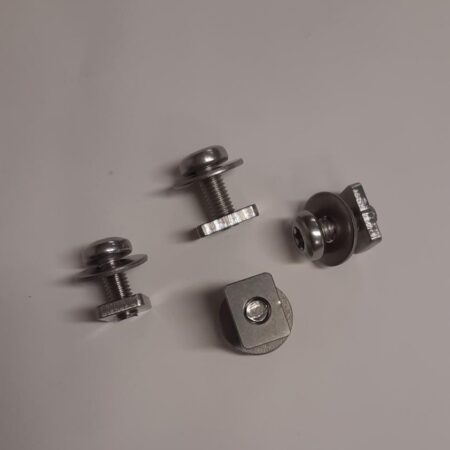 RECHARGE INOX M8 ploščice, ter vijaki v kompletu za foil