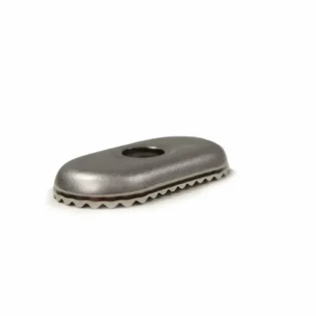 UNIFIBER Kovinska ploščica za zanke za noge - Cobra Footstrap Flange Plate STL M6 UF600010030