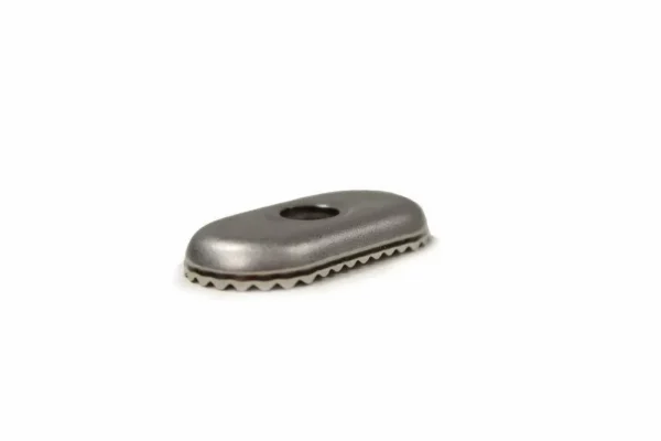 UNIFIBER Kovinska ploščica za zanke za noge - Cobra Footstrap Flange Plate STL M6 UF600010030