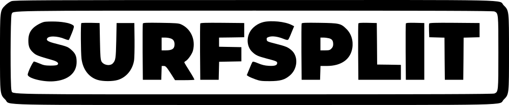 Surfsplit text in a rectangle