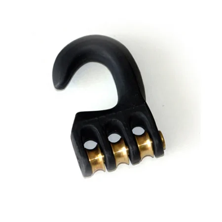 UNIFIBER pulley hook aluminium 3 rollers - 20mm UF600000027