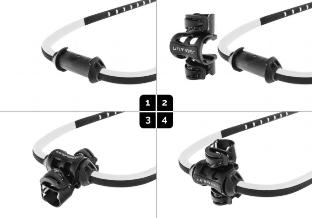 UNIFIBER Lok Aluminium Essentials Monocoque Tapered 140-190 UF012010070 - slika 2