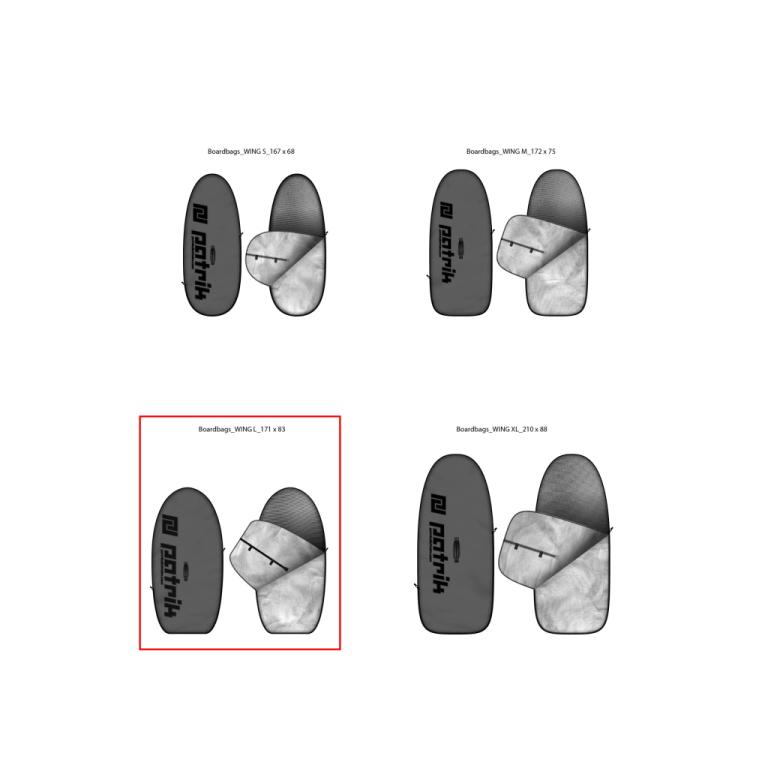 PATRIK BOARDS Patrik Boardbag Wing L P13230017003